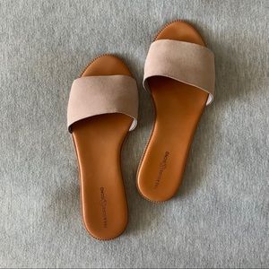 Treasure & Bond ~ nude slip on sandals